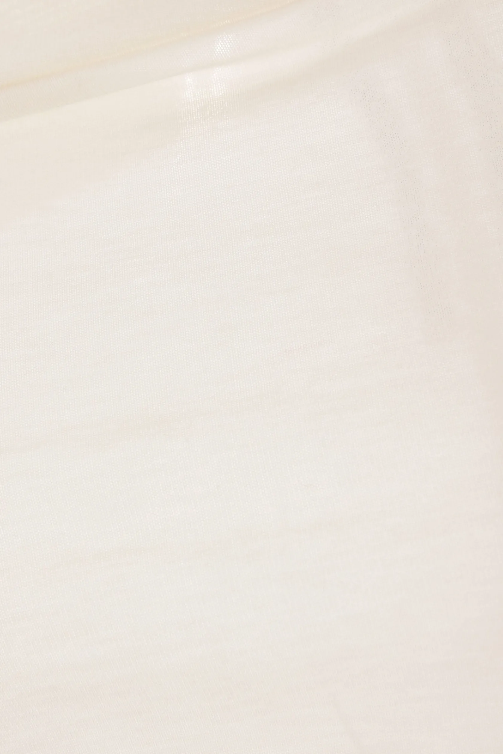 Topwear>RICK OWENS top monospalla Athena in jersey Bianco
