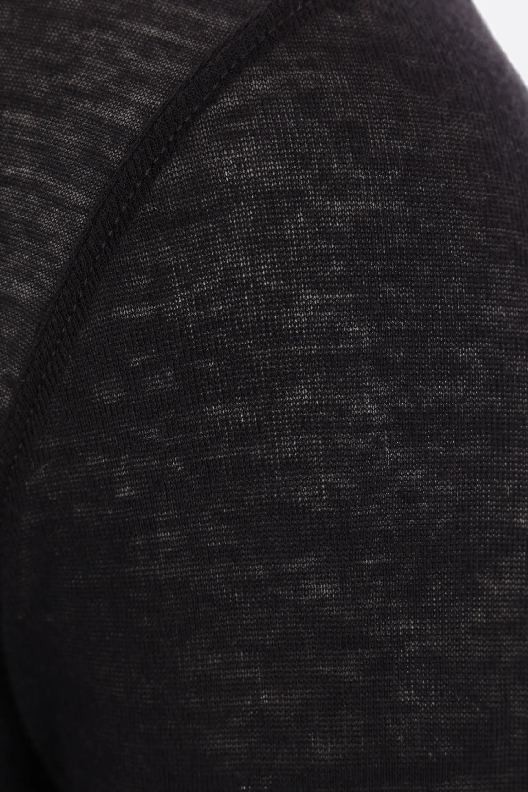 Topwear>RICK OWENS top monospalla Ziggy in jersey Nero