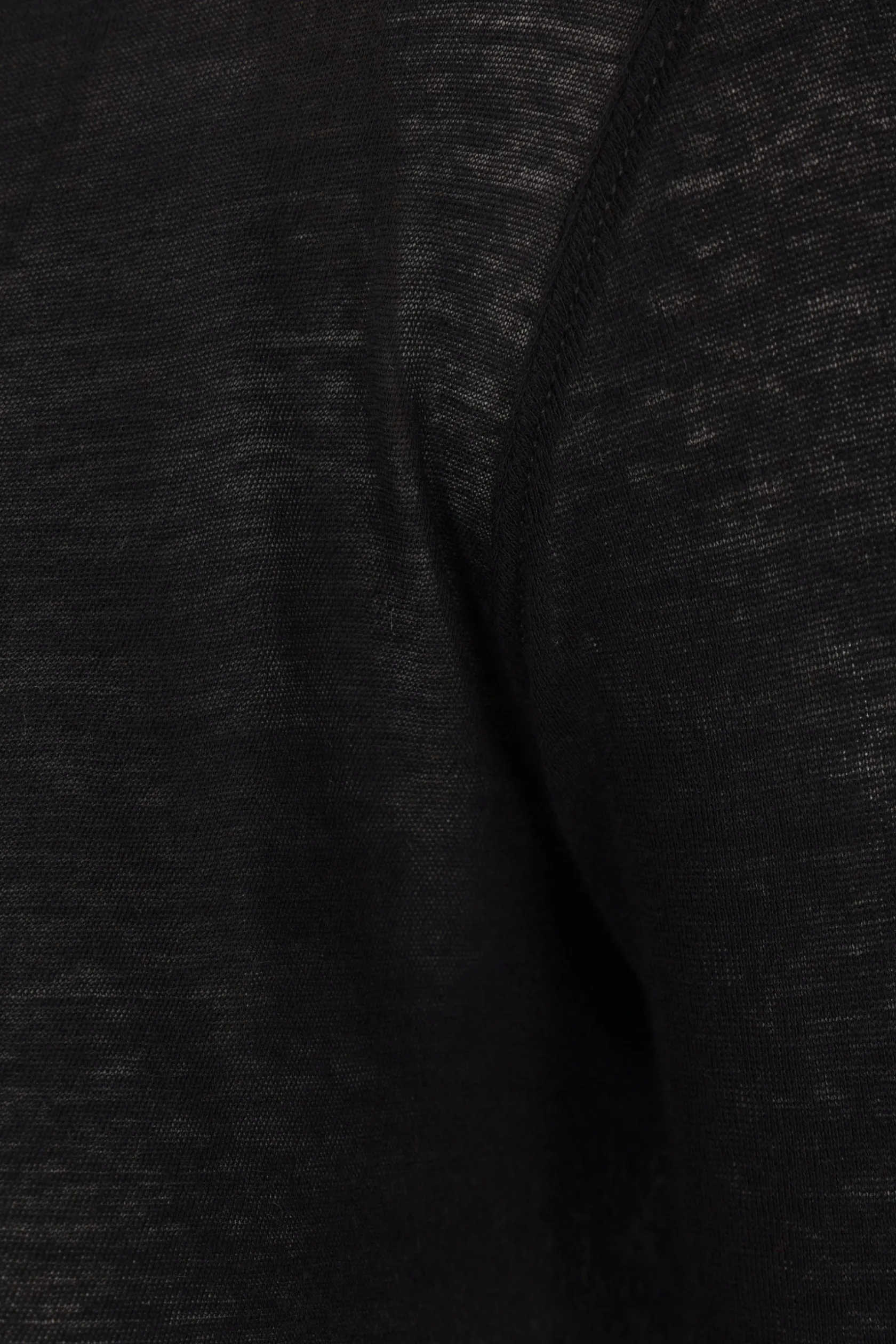 Topwear>RICK OWENS top monospalla Ziggy in jersey Nero