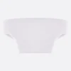 Topwear>DURAN LANTINK top off-the shoulder in jersey imbottito Bianco