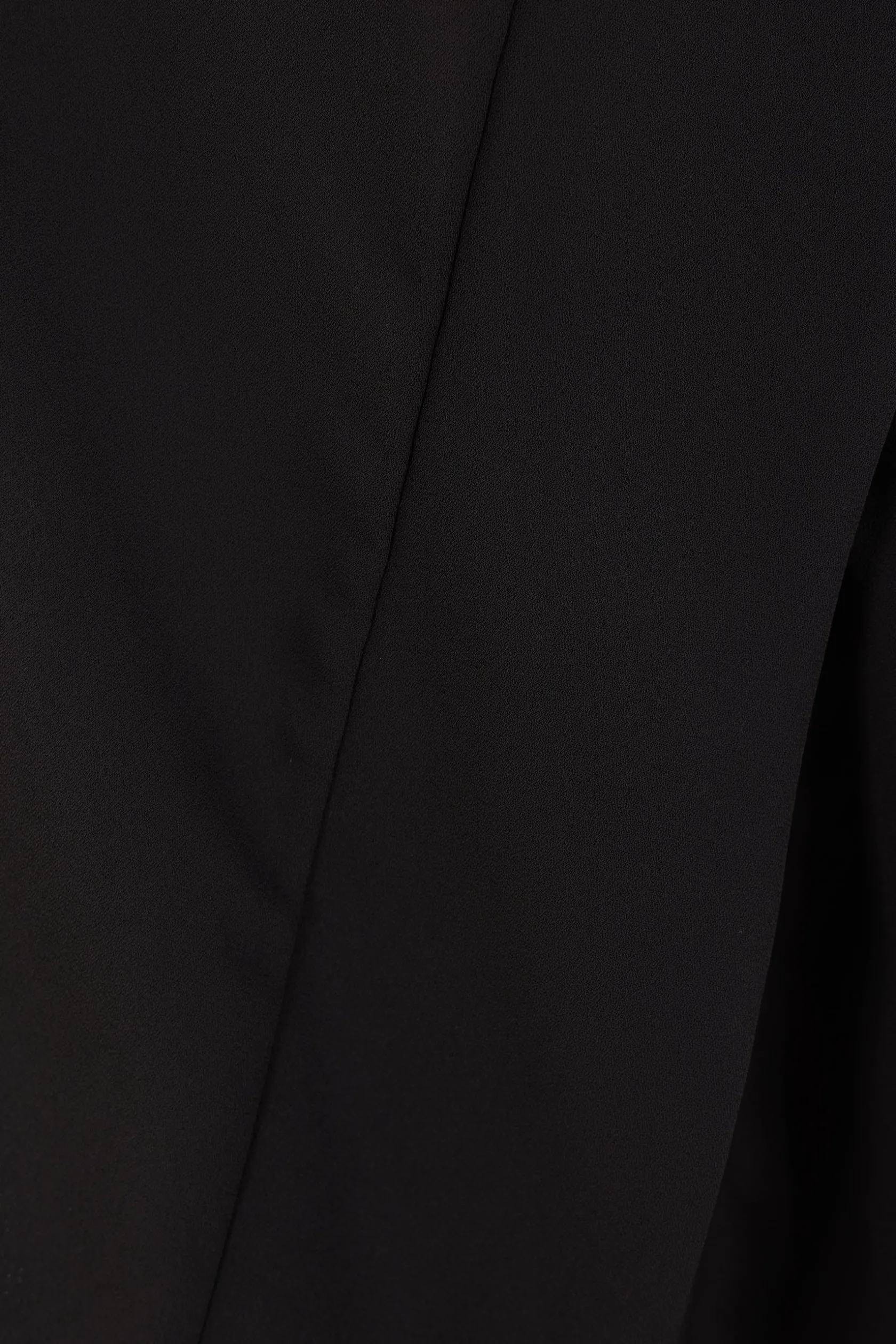 Topwear>MARIA CALDERARA top smanicato Origami in crêpe Nero