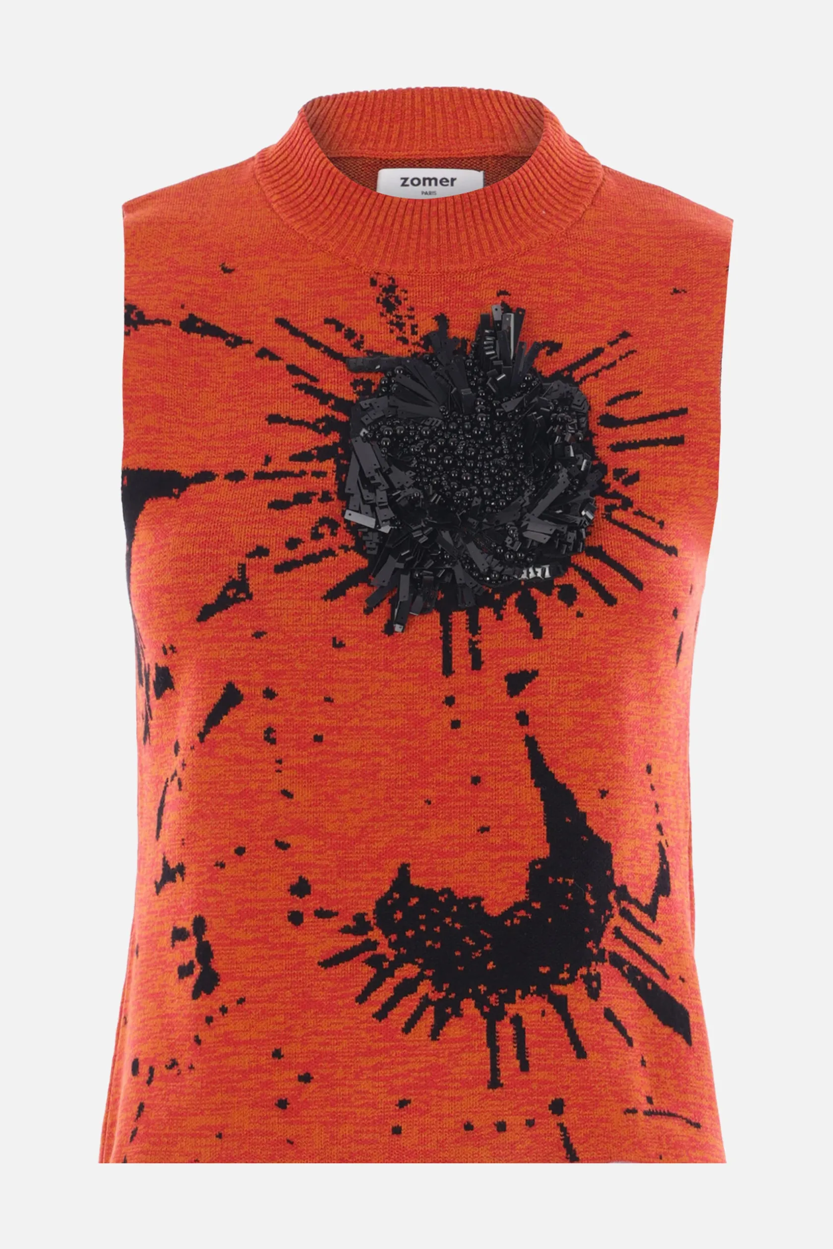 Topwear>ZOMER top smanicato Seurat in maglia Multicolor