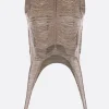 Topwear>RICK OWENS top smanicato Tanja in maglia di lurex Oro
