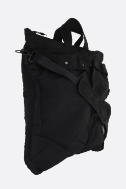 Borse A Mano>C.P. COMPANY tote B Lens in nylon Nero
