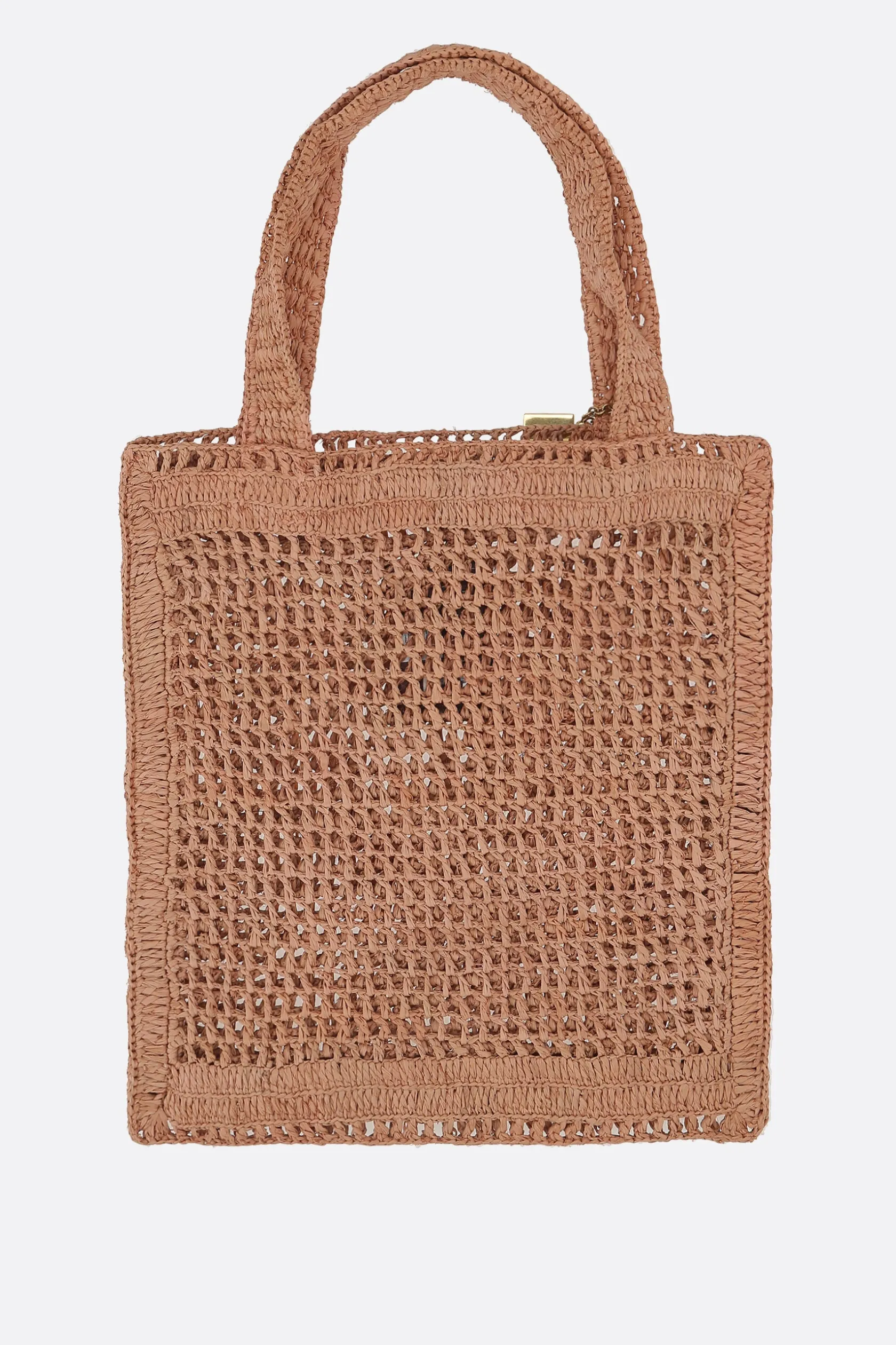 Borse A Mano>CHLOÉ tote Summer Banana in rafia Neutro