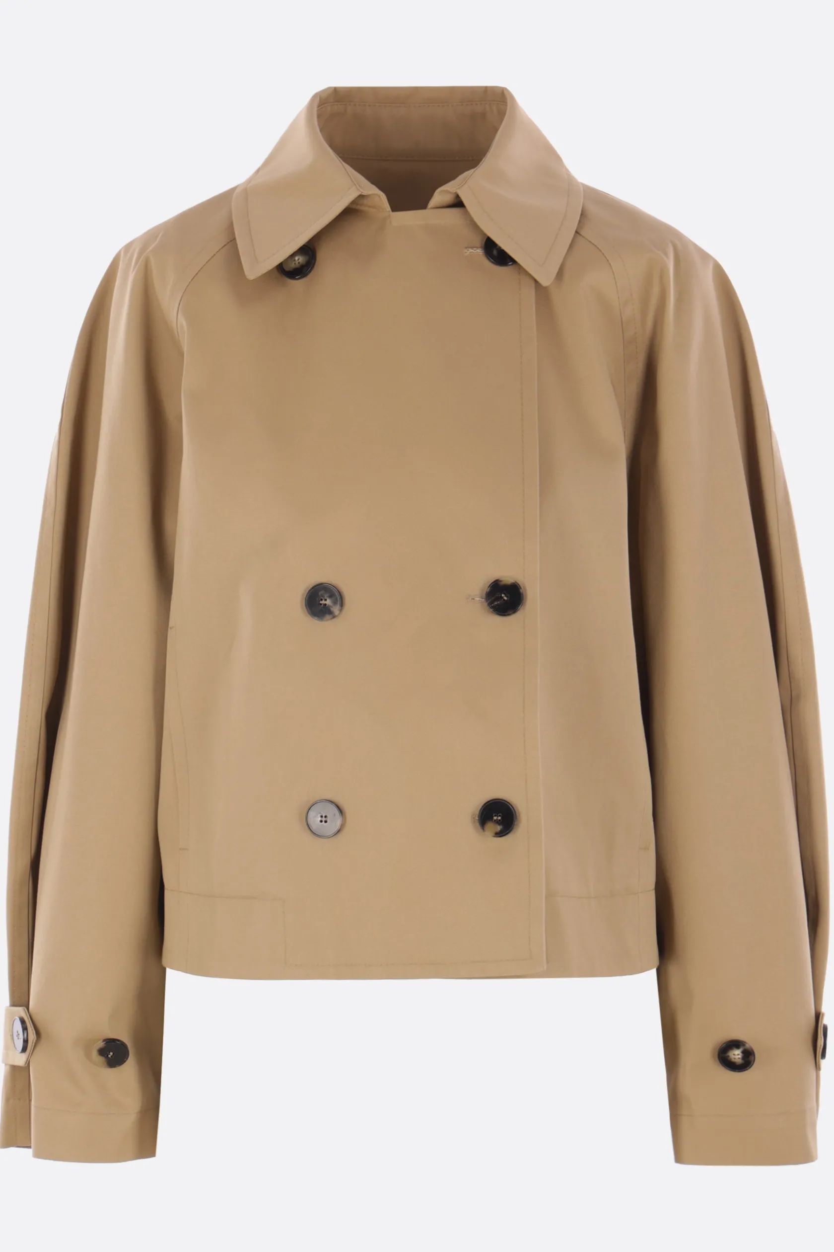 Capispalla>ALBERTO BIANI trench corto in gabardine Rosa