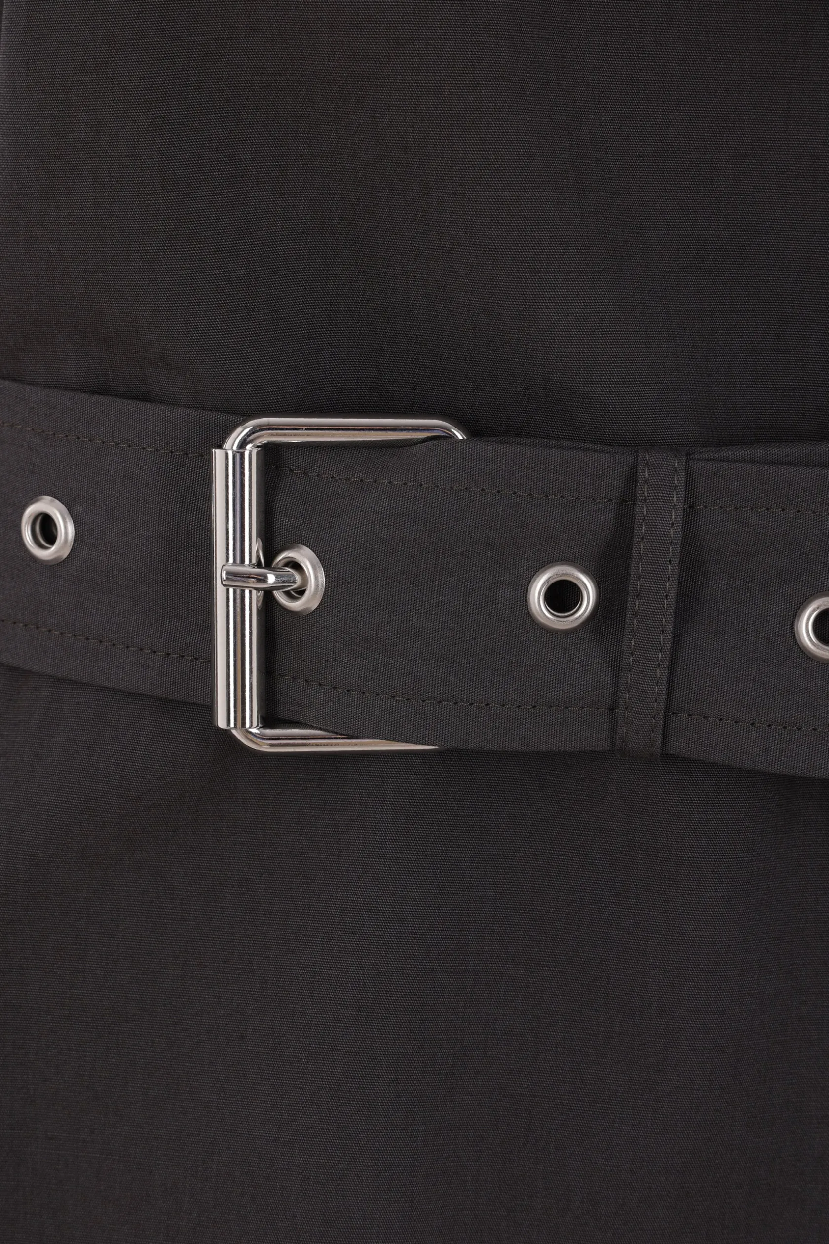 Capispalla>DRIES VAN NOTEN trench doppiopetto Risto in cotone Grigio