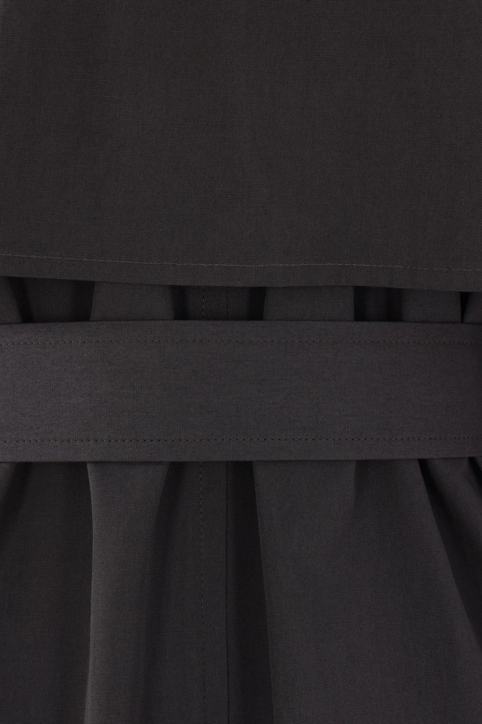 Capispalla>DRIES VAN NOTEN trench doppiopetto Risto in cotone Grigio