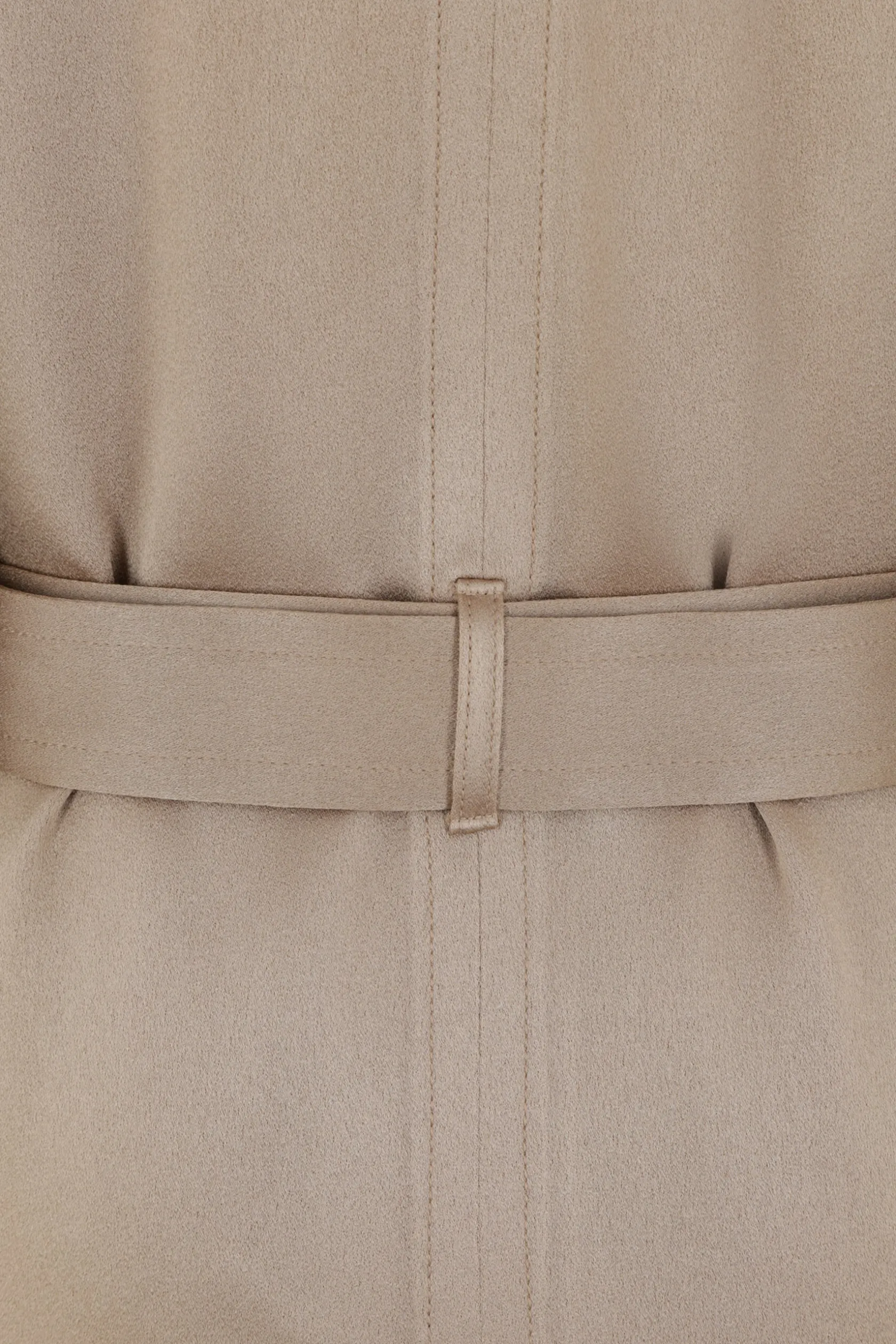 Capispalla>10 CORSO COMO trench monopetto in envers satin Neutro