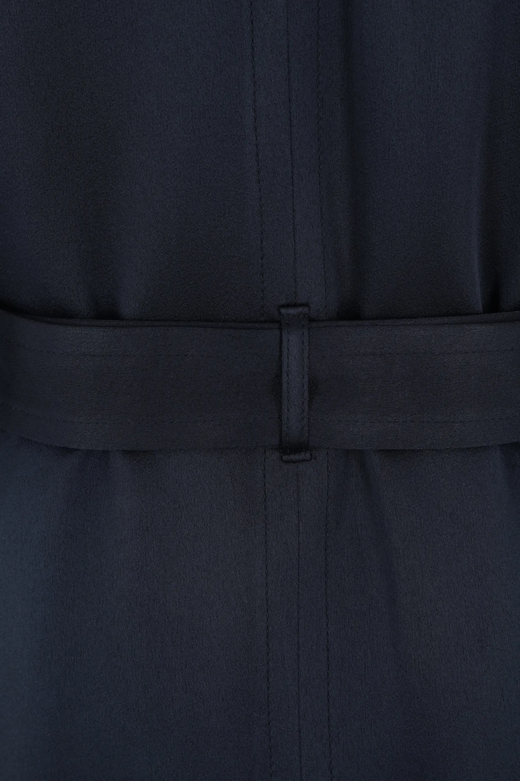Capispalla>10 CORSO COMO trench monopetto in envers satin Blu