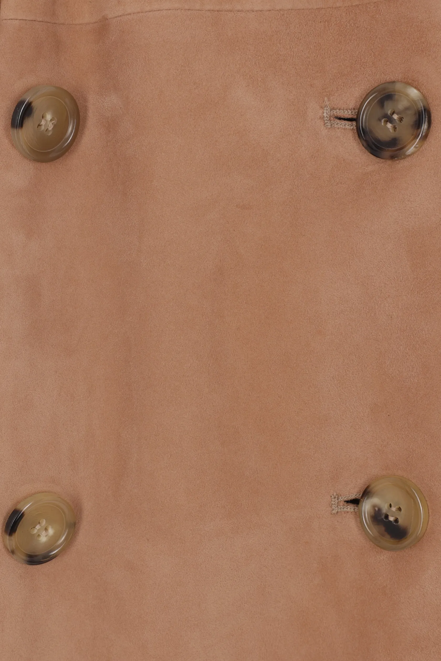 Capispalla>NICCOLÒ PASQUALETTI trench oversize Cavo in suede Marrone