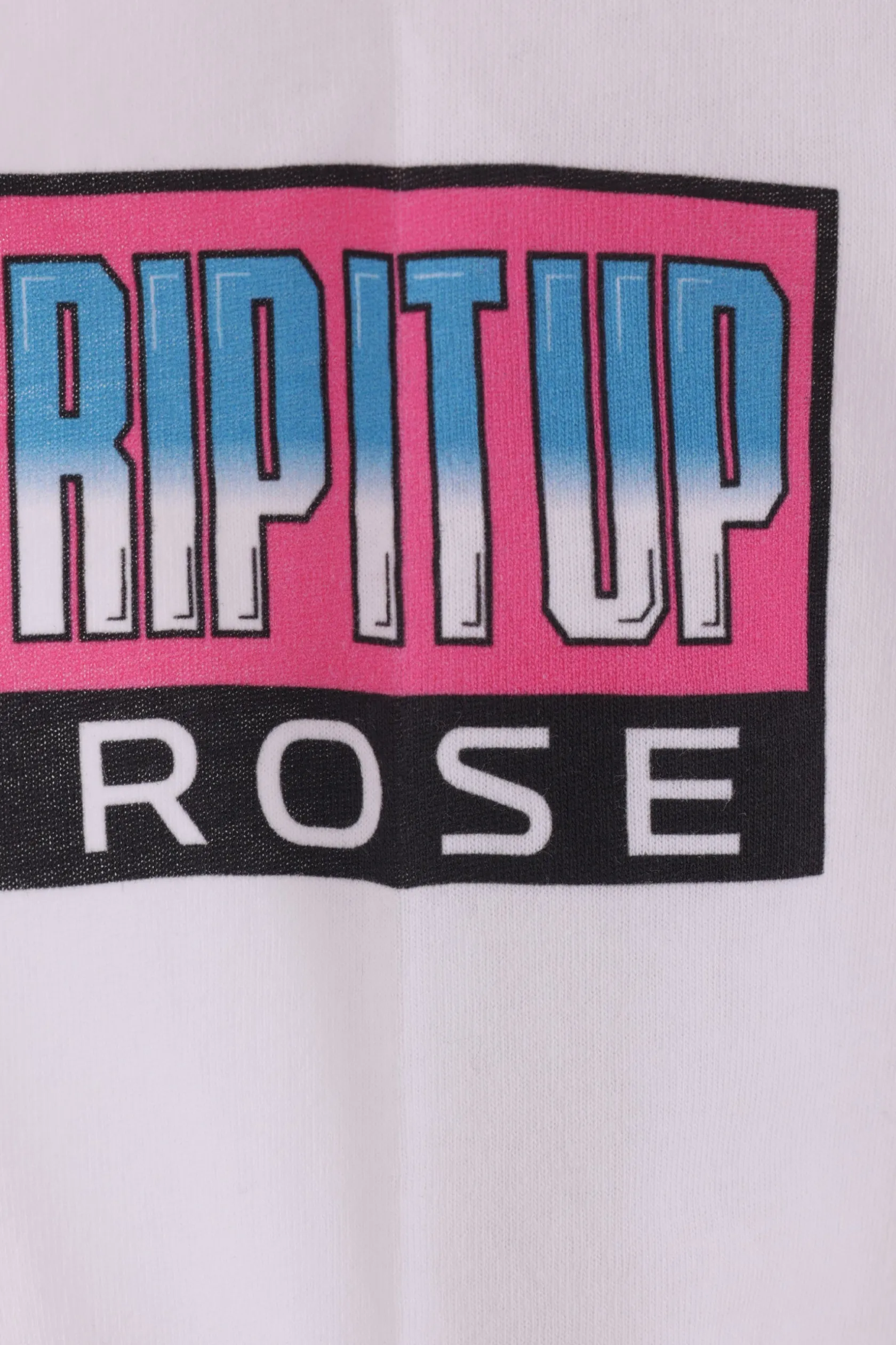 Topwear>MARTINE ROSE t-shirt a maniche lunghe in jersey Bianco