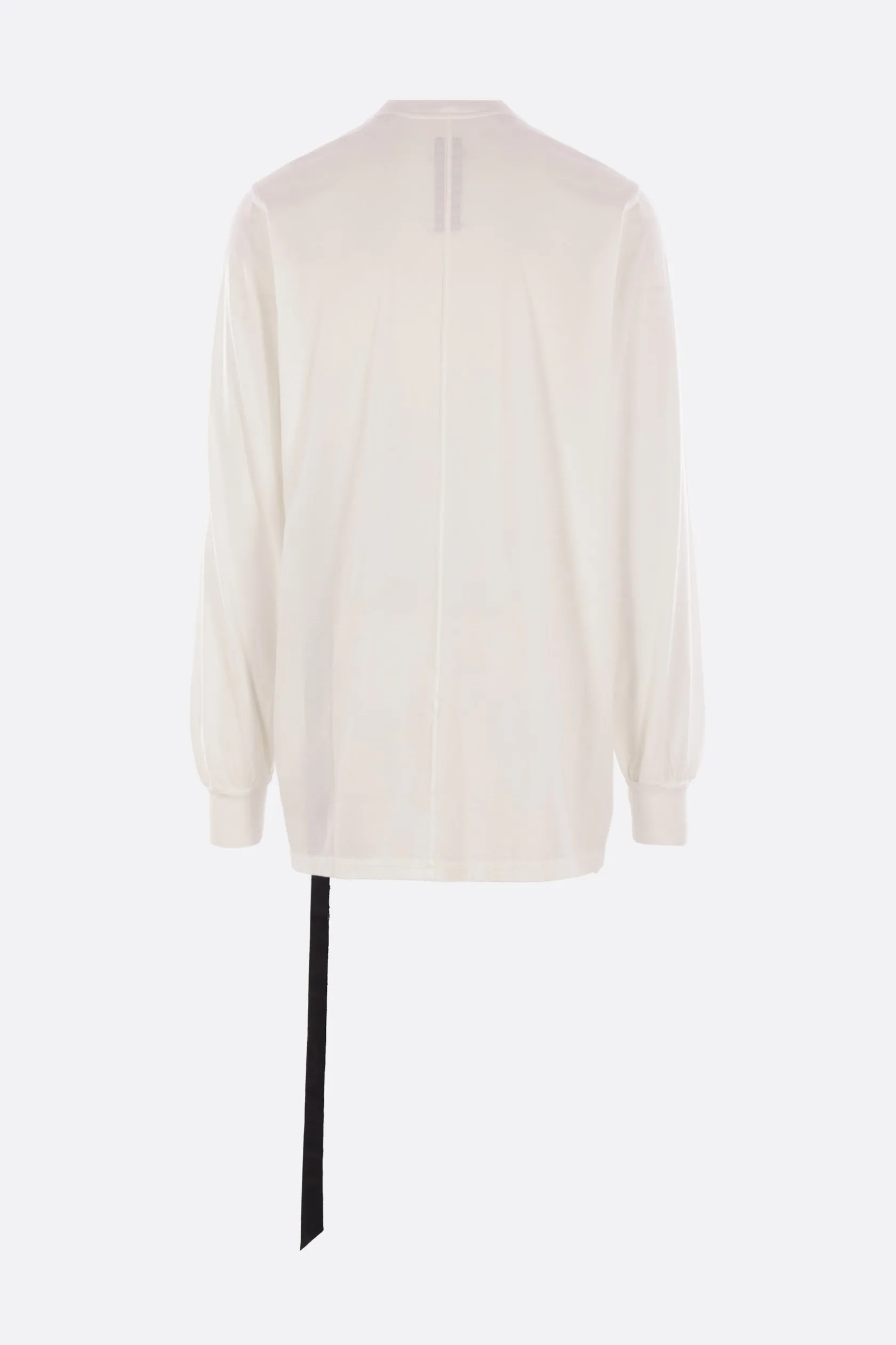 Topwear>RICK OWENS DRKSHDW t-shirt a maniche lunghe Jumbo in cotone Bianco
