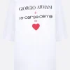 Topwear>GIORGIO ARMANI - 10 CORSO COMO t-shirt in cotone Bianco