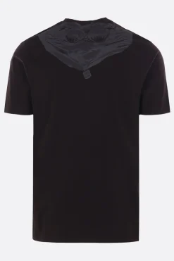 Topwear>C.P. COMPANY t-shirt Goggle in cotone Nero