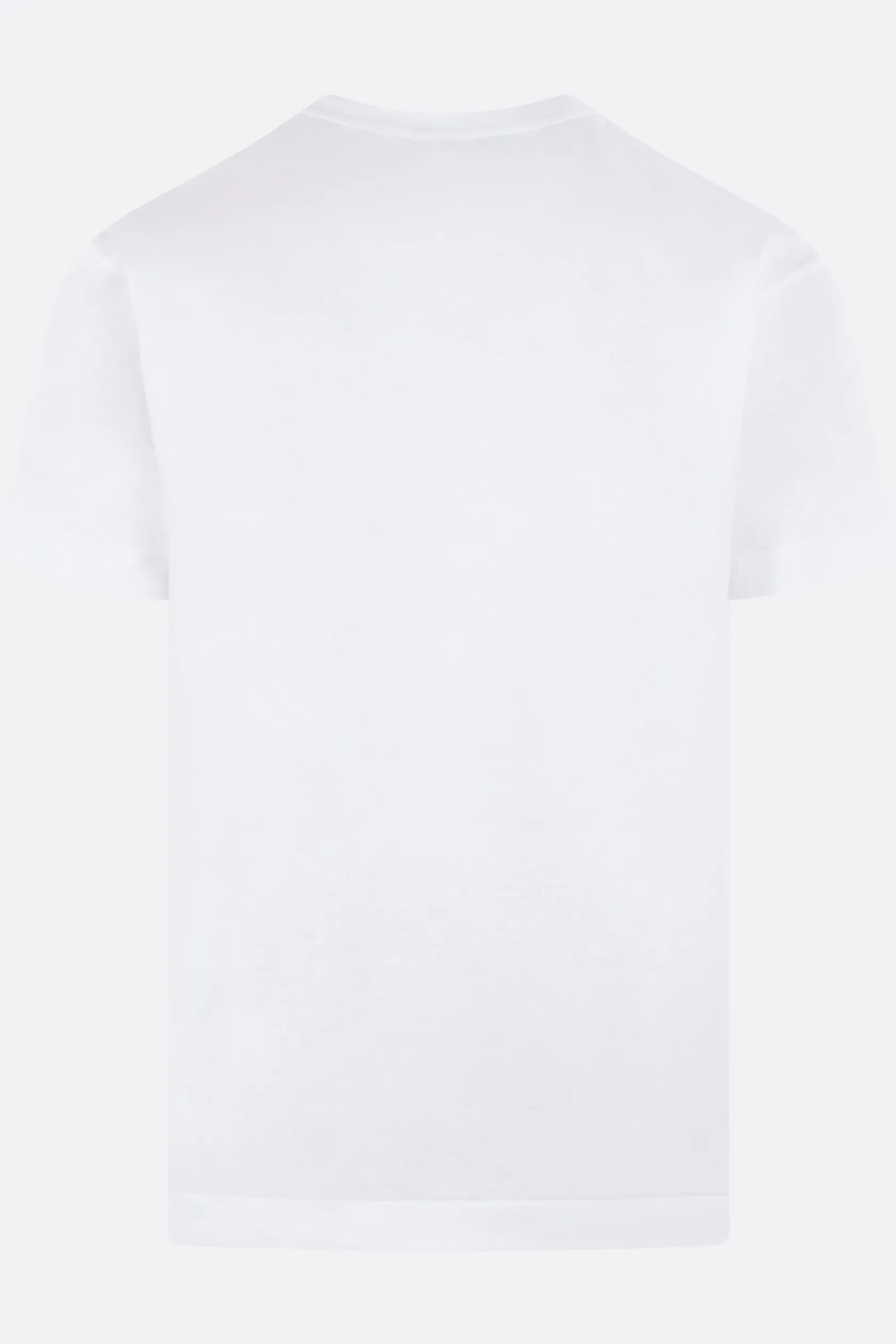 Topwear>COMME DES GARÇONS PLAY t-shirt in cotone patch logo Heart Bianco