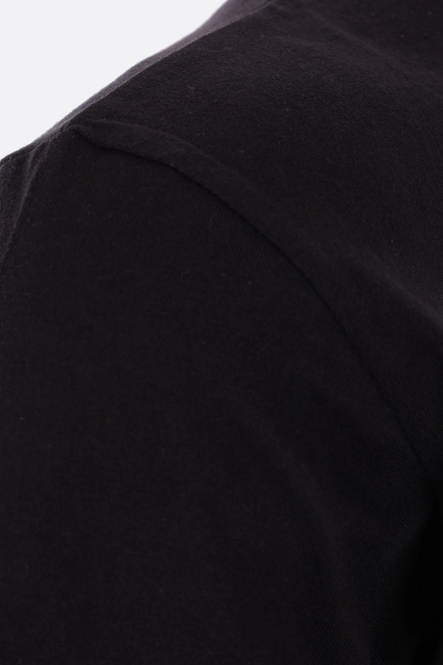 Topwear>COMME DES GARÇONS PLAY t-shirt in cotone patch logo Heart lamé Nero