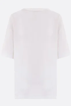 Topwear>ACNE STUDIOS t-shirt in cotone stampa 1996 Bianco