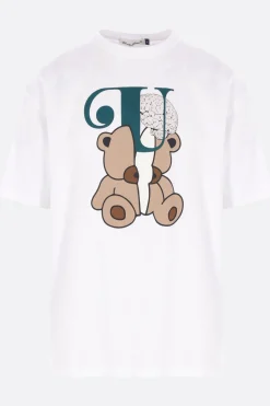 Topwear>UNDERCOVER t-shirt in cotone stampa grafica Bianco