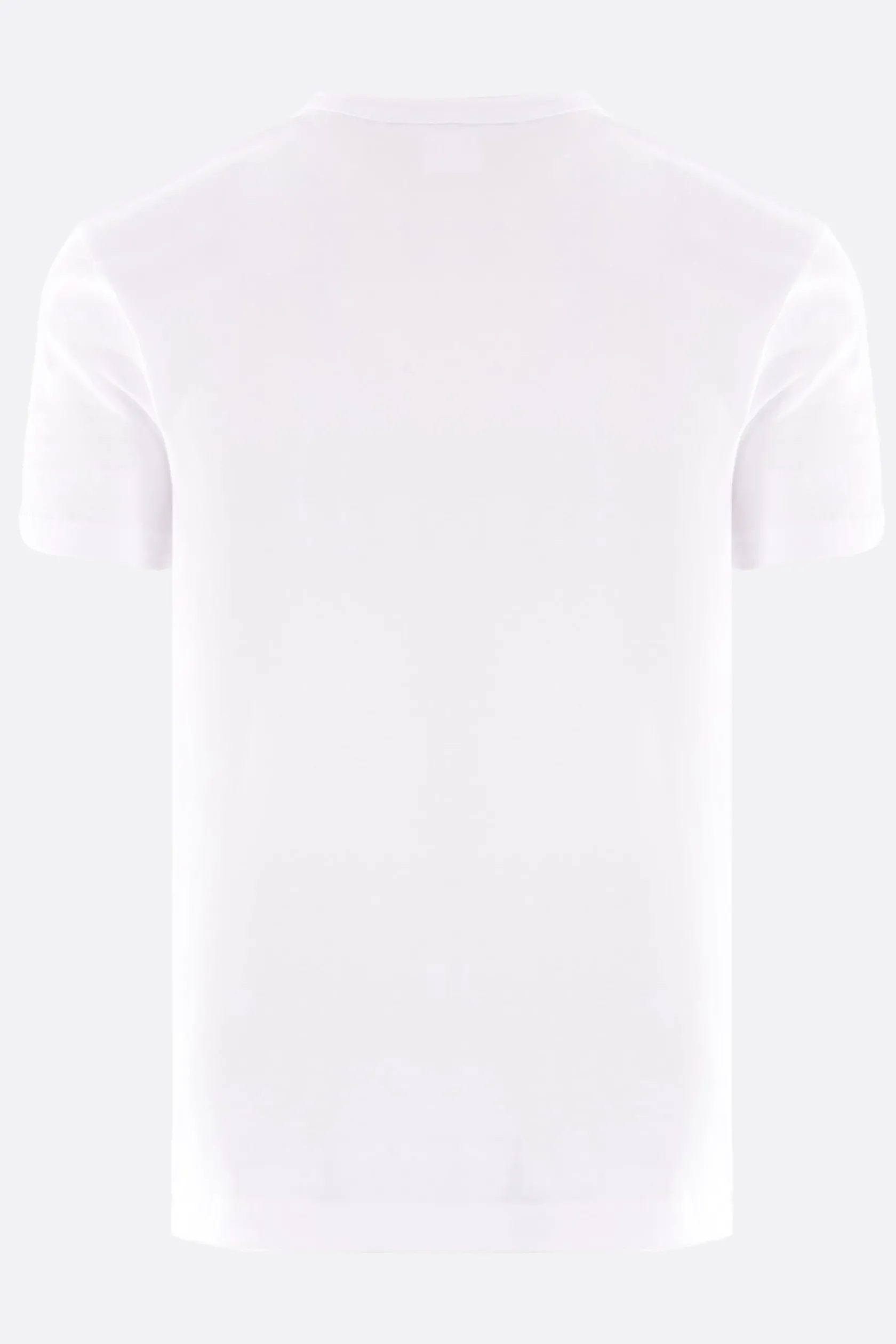 Topwear>COMME DES GARÇONS SHIRT t-shirt in cotone stampa logo Bianco