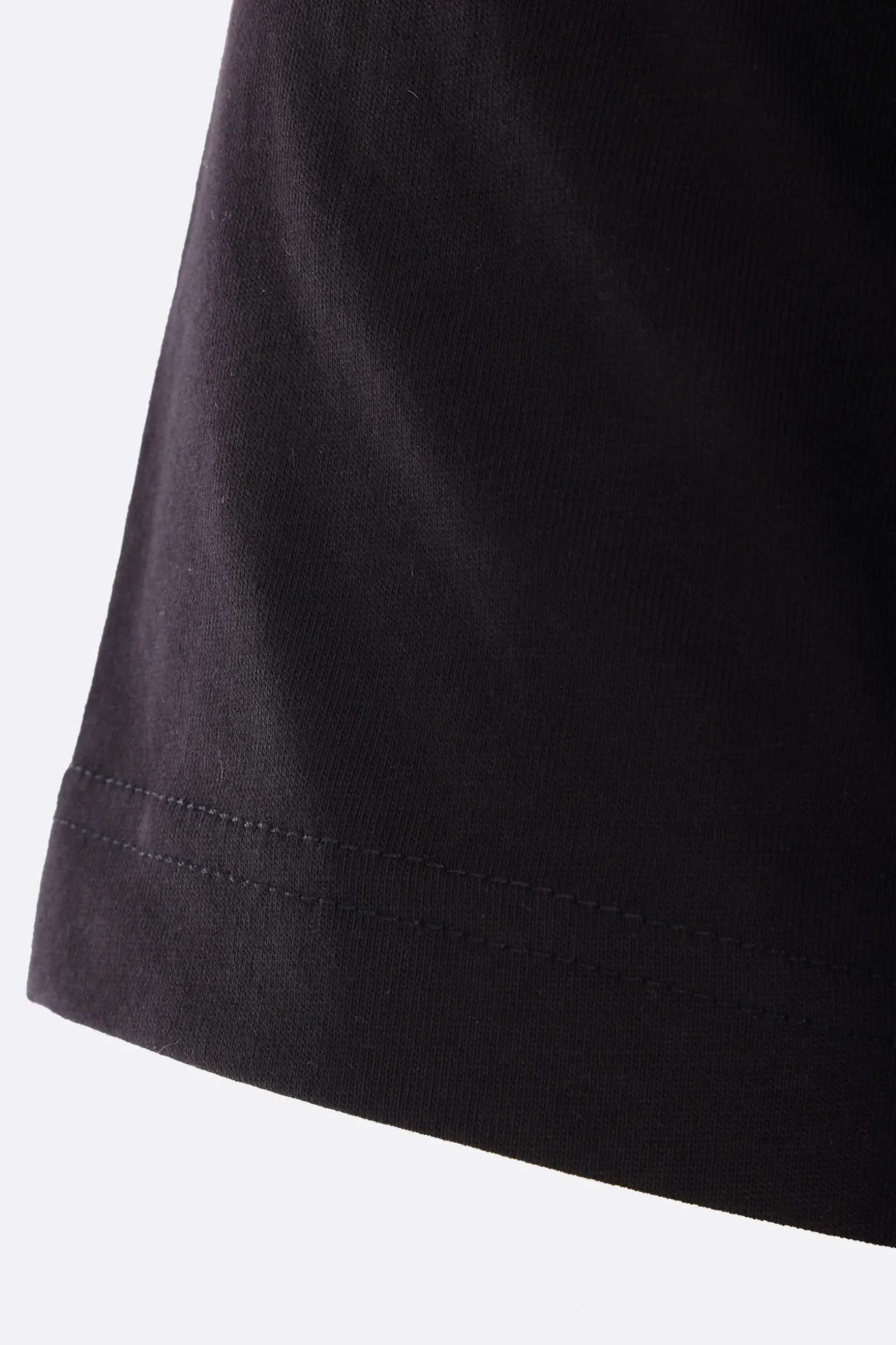 Topwear>COMME DES GARÇONS SHIRT t-shirt in cotone stampa logo Nero