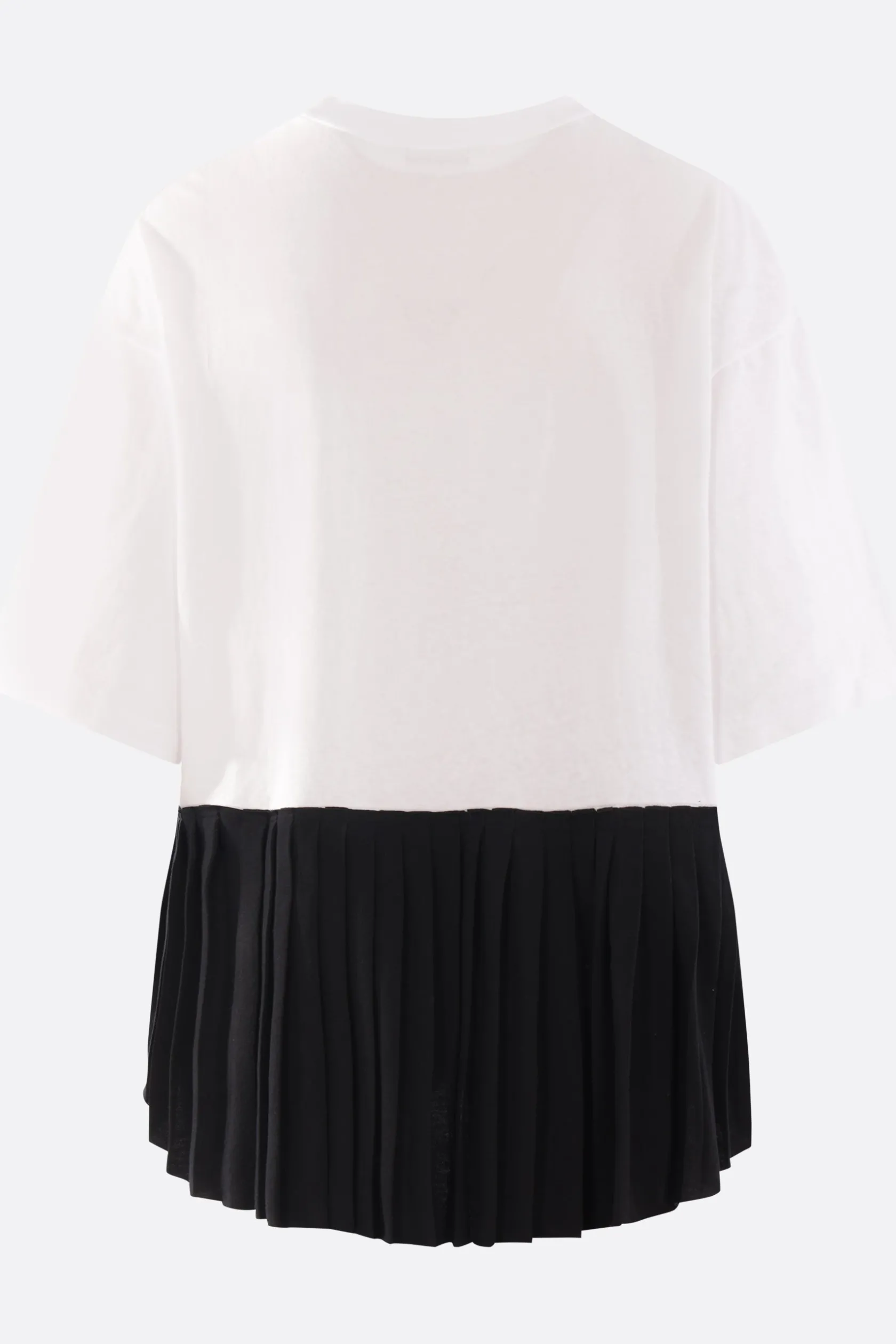 Topwear>UNDERCOVER t-shirt in jersey con fondo plissé Bianco