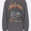 Topwear>BALENCIAGA t-shirt oversize a maniche lunghe Tbilisi Nero