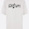 Topwear>UNDERCOVER t-shirt oversize in cotone stampa We Make Noise Bianco