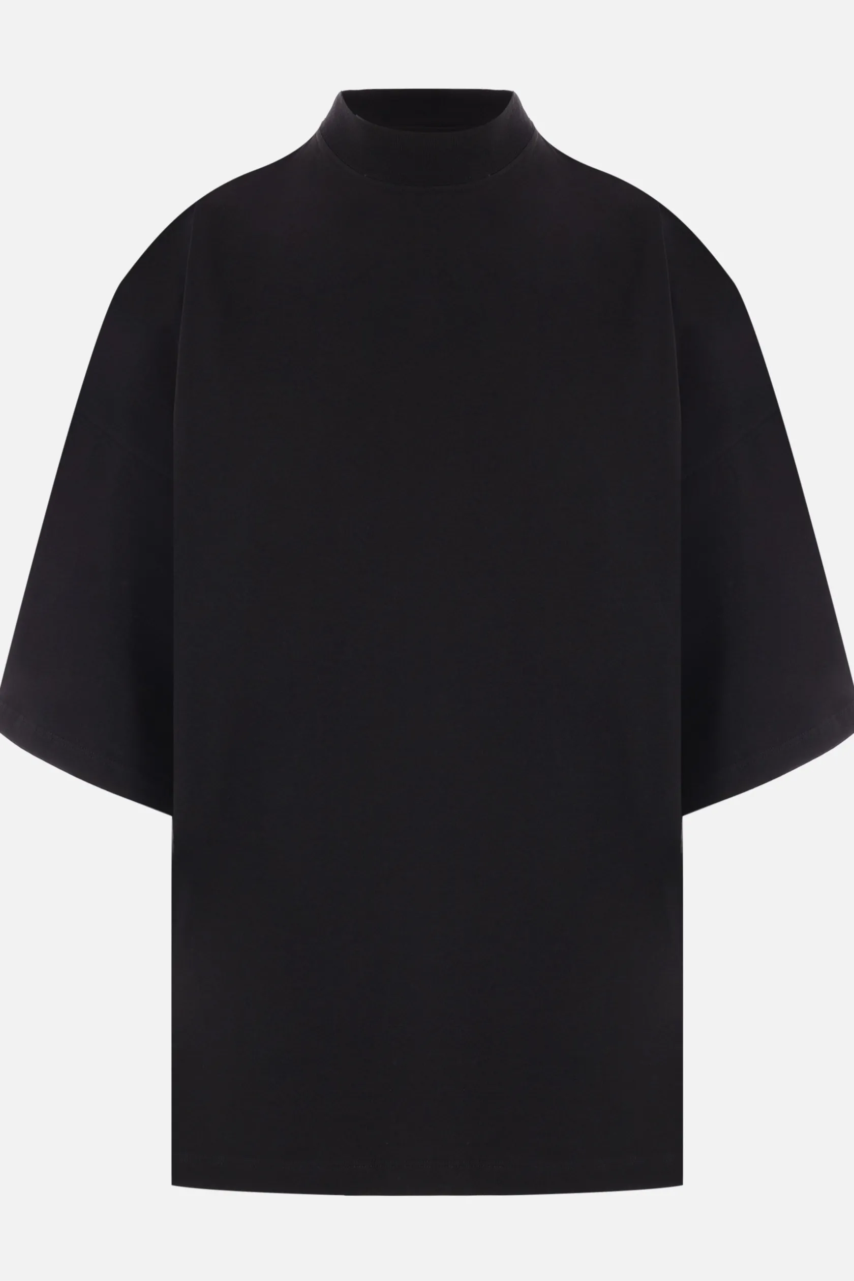 Topwear>JIL SANDER t-shirt oversize in cotone Nero