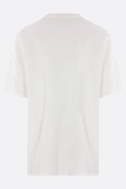 Topwear>UNDERCOVER t-shirt oversize in cotone stampa We Make Noise Bianco