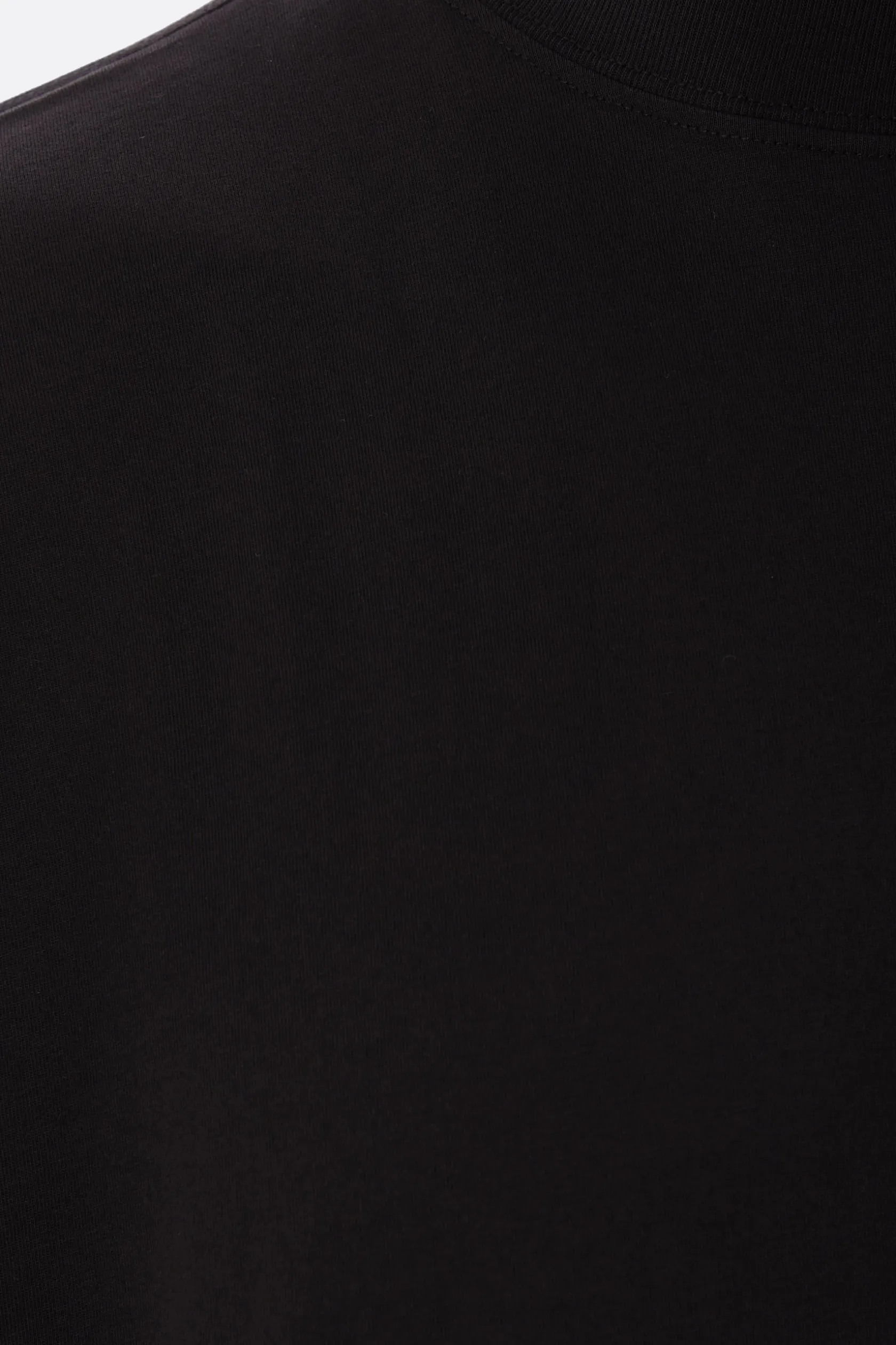 Topwear>JIL SANDER t-shirt oversize in cotone Nero