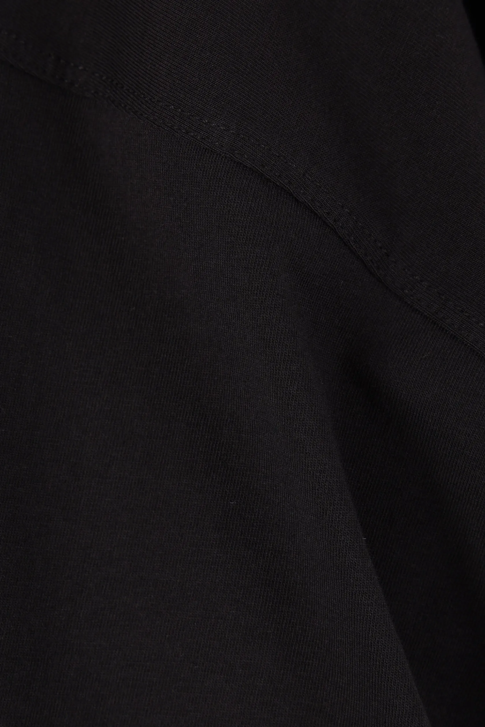 Topwear>JIL SANDER t-shirt oversize in cotone Nero