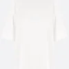 Topwear>MELITTA BAUMEISTER t-shirt oversize Smiley in cotone Bianco