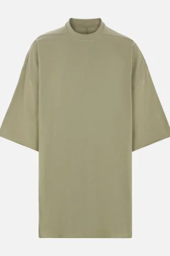 Topwear>RICK OWENS t-shirt oversize Tommy in jersey Verde