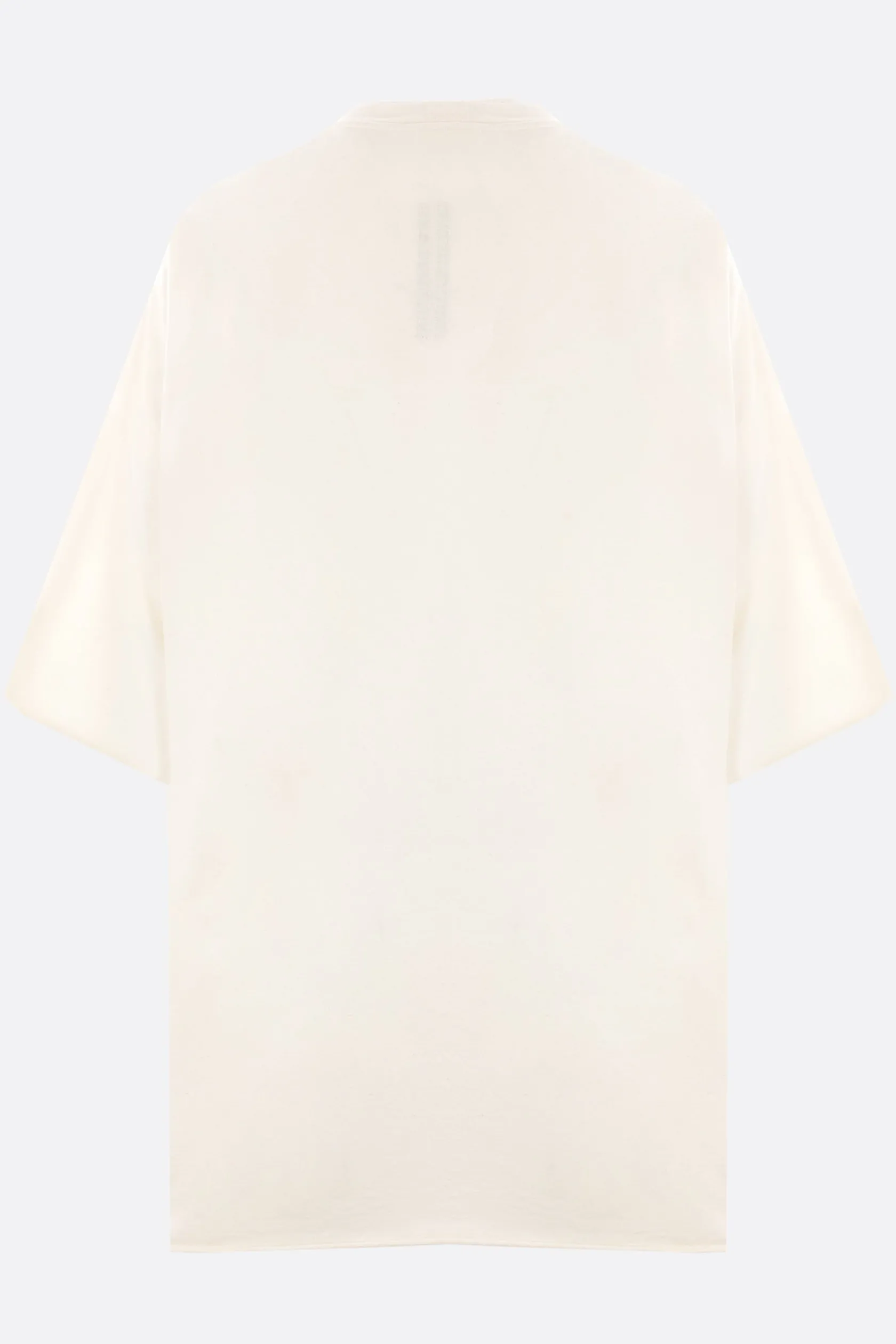 Topwear>RICK OWENS t-shirt oversize Tommy in jersey Neutro