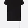Topwear>RICK OWENS DRKSHDW t-shirt Small Level in cotone Nero