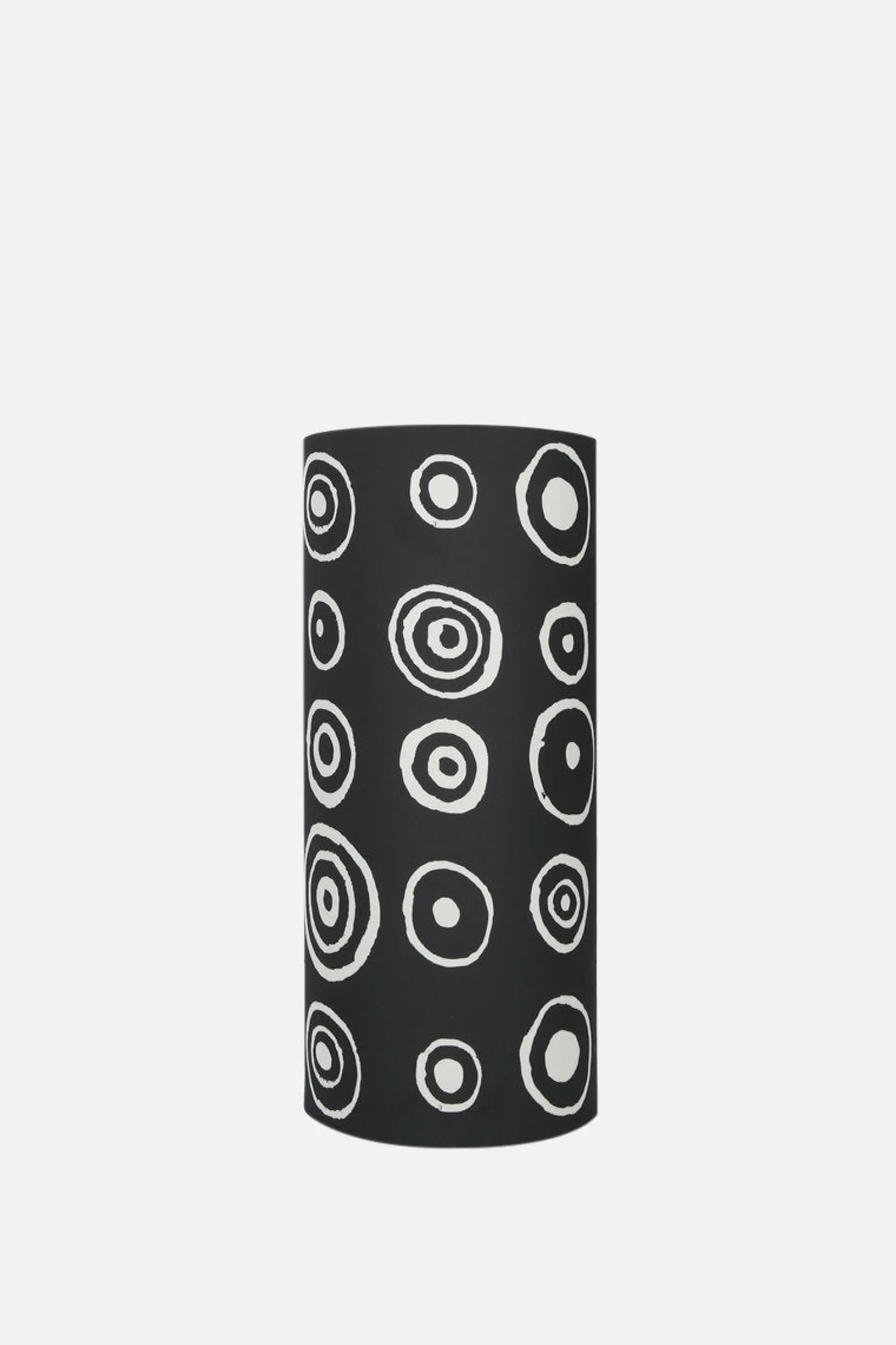 Lifestyle>10 CORSO COMO vaso cilindrico in ceramica dipinta Bianco