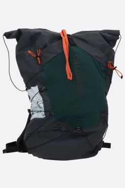 Zaini>SALOMON S/LAB zaino XA 35 in nylon ripstop e mesh Verde